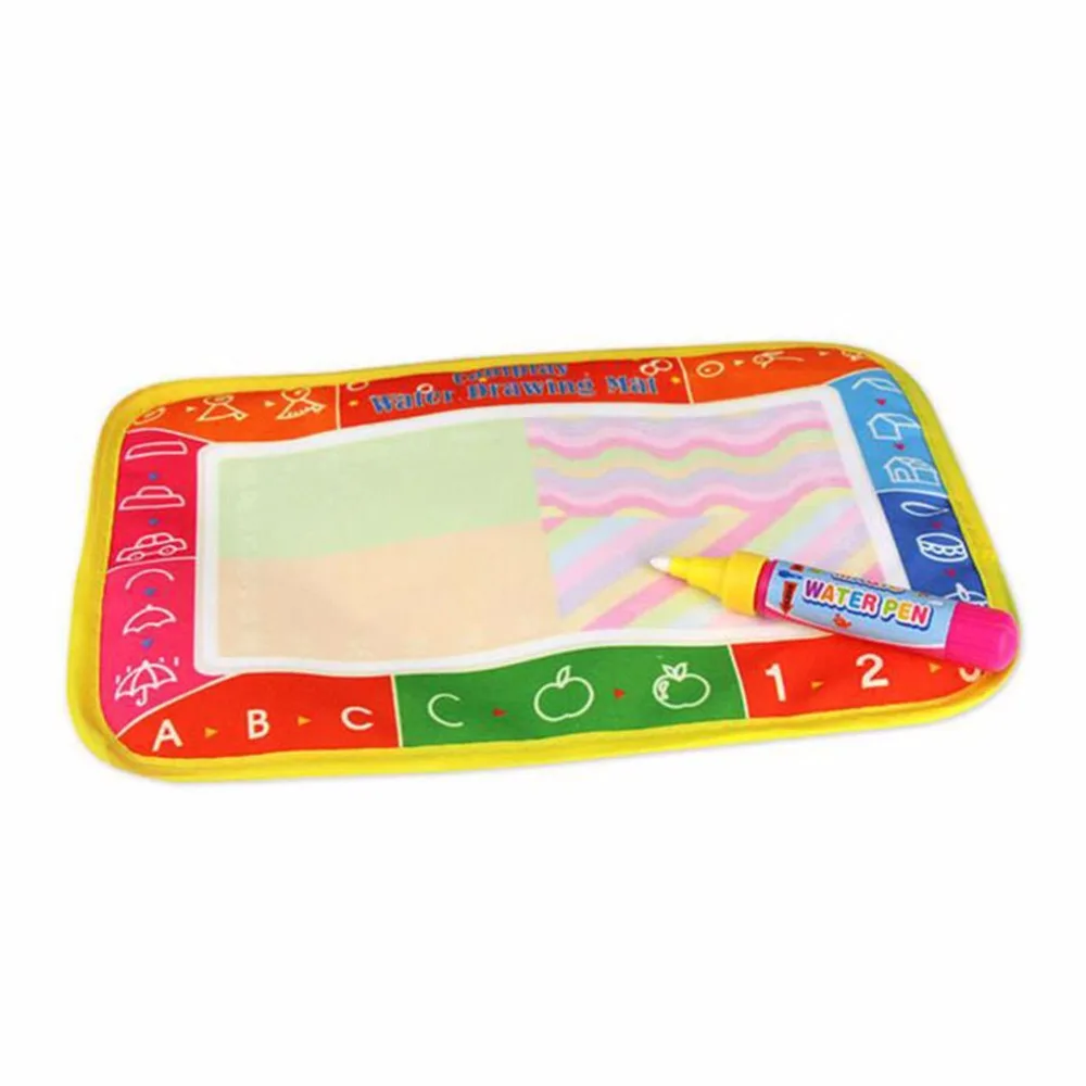 Hot! 25*16.5cm Kids Baby Write Draw Paint Water Magic Doodle Mat Children Play Mat With Magic Pen Painting Christmas Gift New
Hot! 25*16.5cm Kids Baby Write Draw Paint Water Magic Doodle Mat Children Play Mat With Magic Pen Painting Christmas Gift New