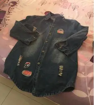 RLYAEIZ Plus Size 5XL New Women's Mid-Long Denim Jacket Coats 2017 Spring Outerwear Fashion Letter Printed Patch Casual Jackets
RLYAEIZ Plus Size 5XL New Women's Mid-Long Denim Jacket Coats 2017 Spring Outerwear Fashion Letter Printed Patch Casual Jackets