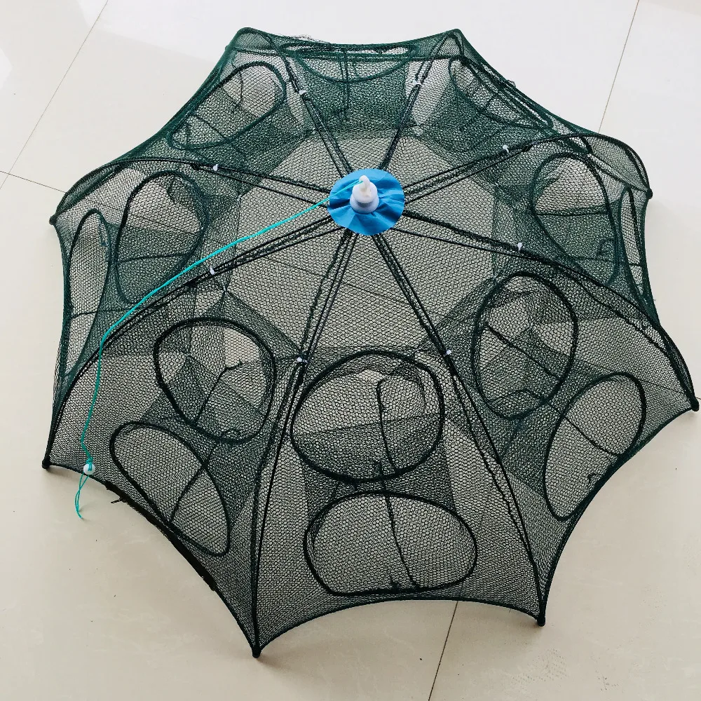 NEWEST 4-20 Holes Automatic Folding Fishing Net Shrimp Cage Nylon Foldable Crab Fish Trap Cast Net Cast Folding Fishing Netw
NEWEST 4-20 Holes Automatic Folding Fishing Net Shrimp Cage Nylon Foldable Crab Fish Trap Cast Net Cast Folding Fishing Netw