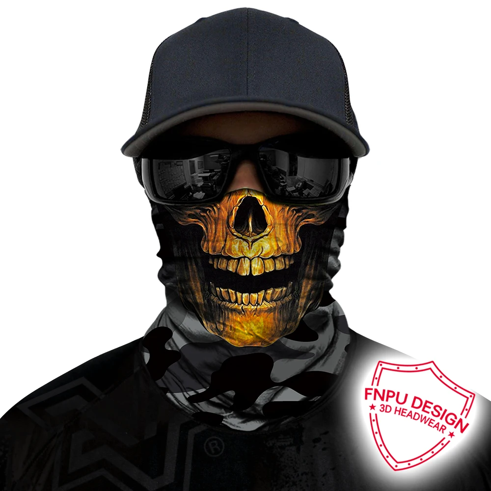 BJMOTO Motocross Skull Mask Multi-Function Bandana Sports Band Biker Beanie Balaclava Cycling Ski Scarf Face Masks Protector
BJMOTO Motocross Skull Mask Multi-Function Bandana Sports Band Biker Beanie Balaclava Cycling Ski Scarf Face Masks Protector