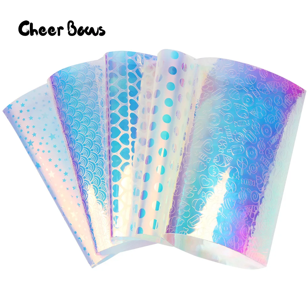 Jelly Sheets Laser Transparent Sheets Cream Mermaid Pattern Vinyl Fabric For Summer Party Decor DIY Hair bows Materials
Jelly Sheets Laser Transparent Sheets Cream Mermaid Pattern Vinyl Fabric For Summer Party Decor DIY Hair bows Materials