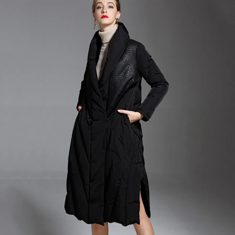 YNZZU Vintage Women's Down Jacket Winter Long 90% White Duck Down Coat Women Thicken Warm Female Outwears High Quality O741
YNZZU Vintage Women's Down Jacket Winter Long 90% White Duck Down Coat Women Thicken Warm Female Outwears High Quality O741