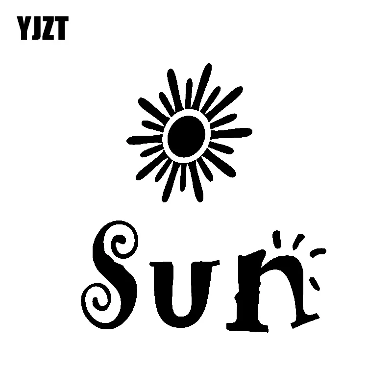 YJZT 14CM*15.3CM Beautiful Unusually Happy Delicate Radiant Sun Interesting Vinyl Decal Car Sticker Black/Silver C19-1281
YJZT 14CM*15.3CM Beautiful Unusually Happy Delicate Radiant Sun Interesting Vinyl Decal Car Sticker Black/Silver C19-1281