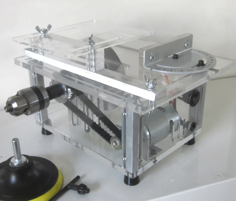 DIY mini small desktop chainsaw woodworking table saw cutting machine model wood acrylic plastic
DIY mini small desktop chainsaw woodworking table saw cutting machine model wood acrylic plastic