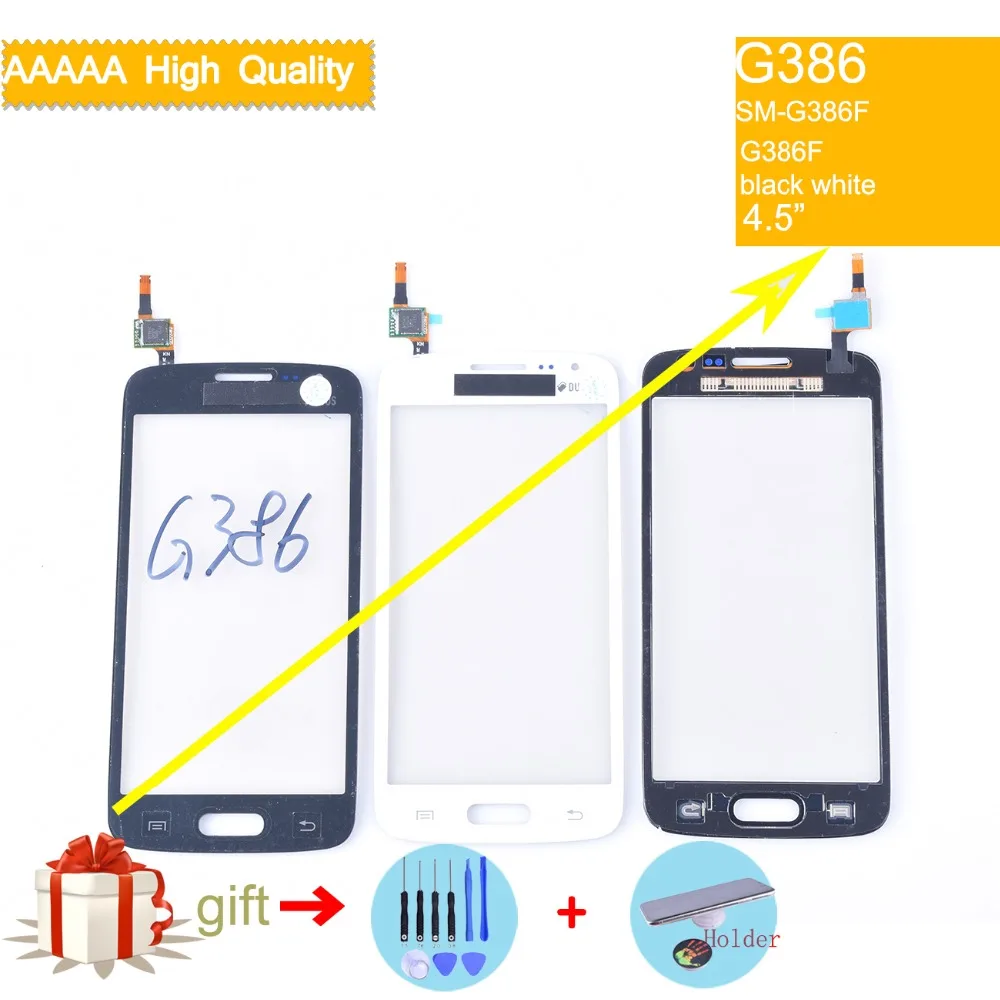 G386 For Samsung Galaxy Core LTE Avant SM-G386F G386F G386 Touch Screen Panel Sensor Digitizer Front Glass Lens Touchscreen
G386 For Samsung Galaxy Core LTE Avant SM-G386F G386F G386 Touch Screen Panel Sensor Digitizer Front Glass Lens Touchscreen