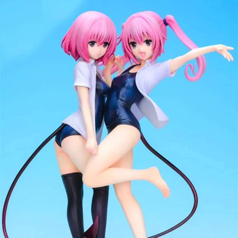 Аниме Япония MaxFactory MF TO LOVE RU Darkness Momo & Nana фигурка сексуальный Маленький Дьявол