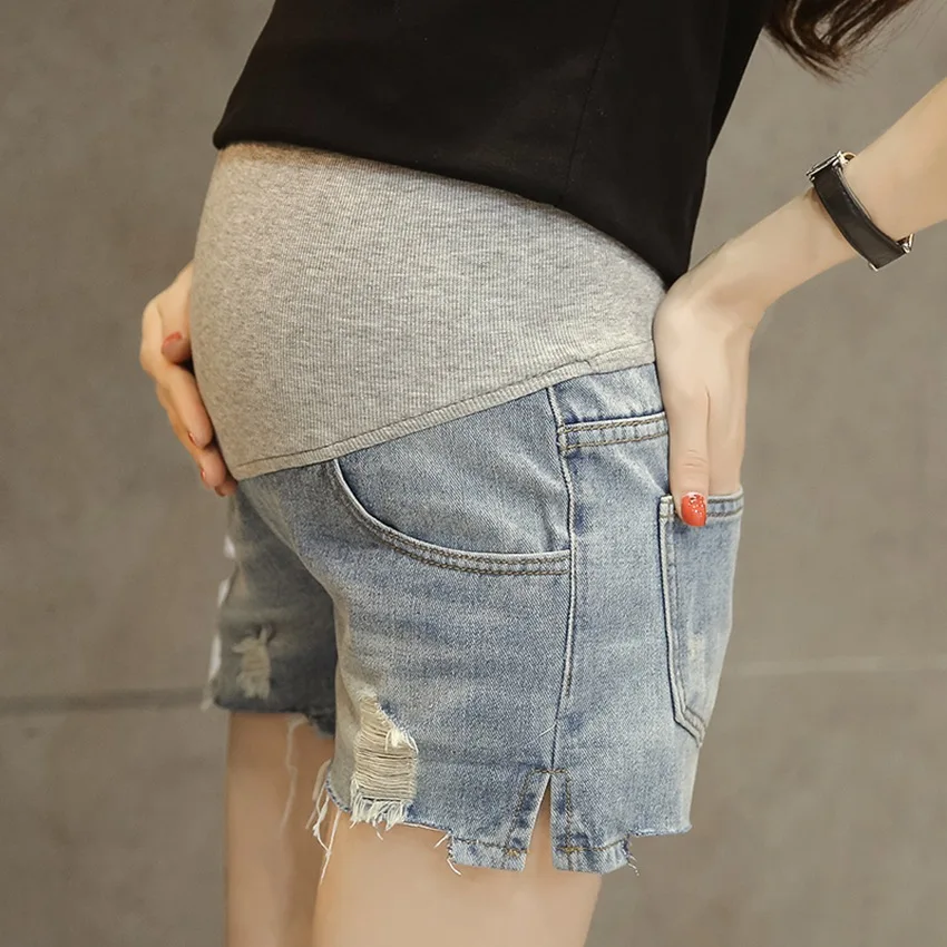 2019 non-elastic maternity shorts summer thin section pants fashion hole denim pregnancy stomach lift shorts
2019 non-elastic maternity shorts summer thin section pants fashion hole denim pregnancy stomach lift shorts