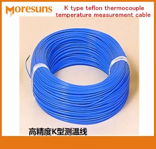 Free Ship 50M/lot K Type Four Fluorine THERMO-COUPLE WIRE K Type Thermocouple Temperature Measurement Cable 2*0.3mm
Free Ship 50M/lot K Type Four Fluorine THERMO-COUPLE WIRE K Type Thermocouple Temperature Measurement Cable 2*0.3mm