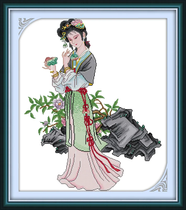 Shi Xiangyun cross stitch kit people 18ct 14ct 11ct count print canvas stitches embroidery DIY handmade needlework
Shi Xiangyun cross stitch kit people 18ct 14ct 11ct count print canvas stitches embroidery DIY handmade needlework