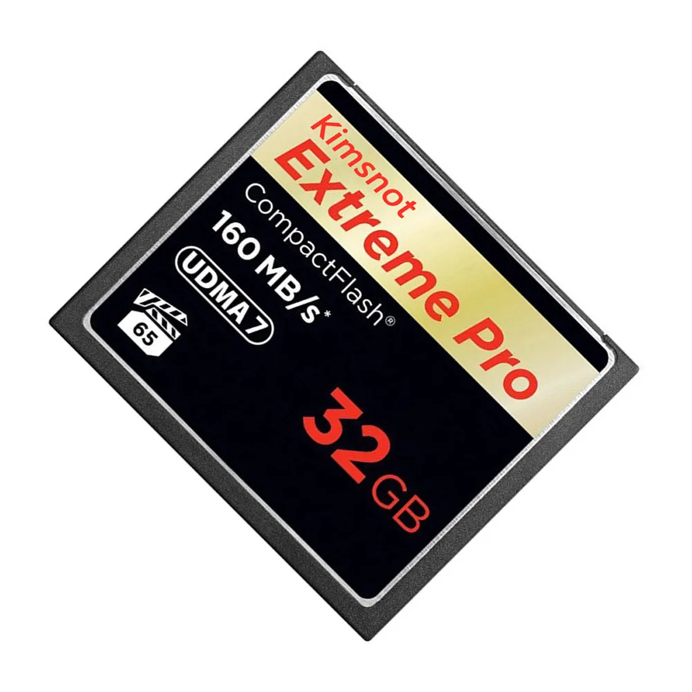 

Hot Sale Kimsnot CompactFlash Card 160MB/s CF Card 128GB 64GB 32GB Memory Card Compact Flash Card High Speed 1067x UDMA 7