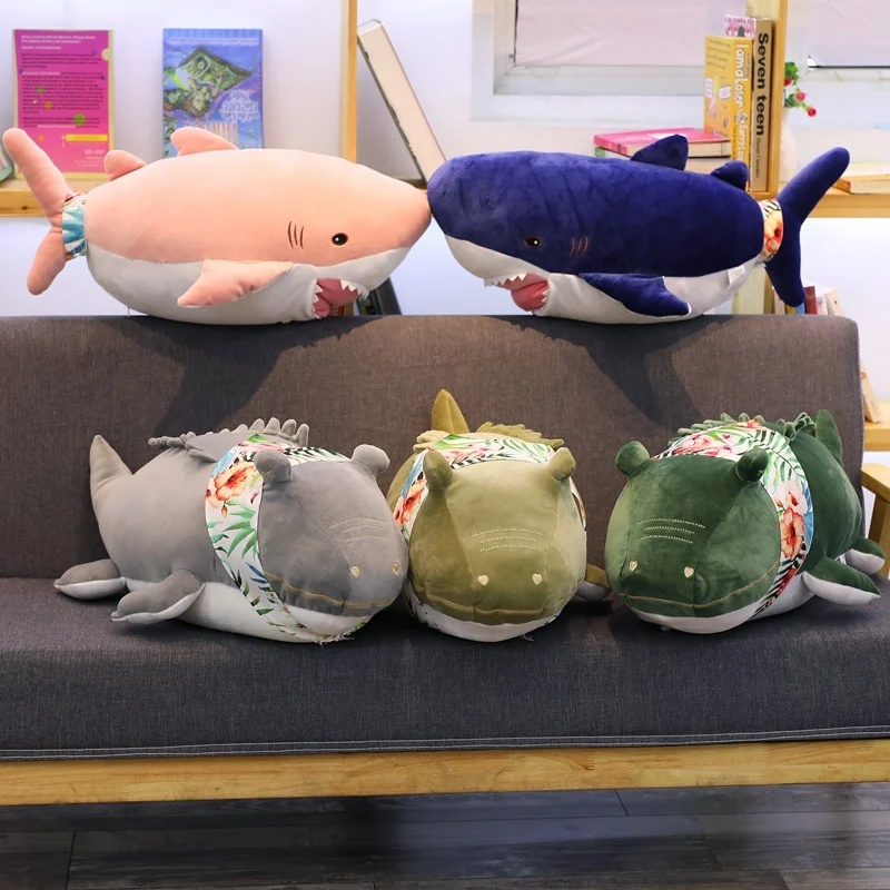 70 Cm Shark Crocodile Plush Toy Pillow With 100*170 Cm Cotton Blanket Toys For Children
70 Cm Shark Crocodile Plush Toy Pillow With 100*170 Cm Cotton Blanket Toys For Children
