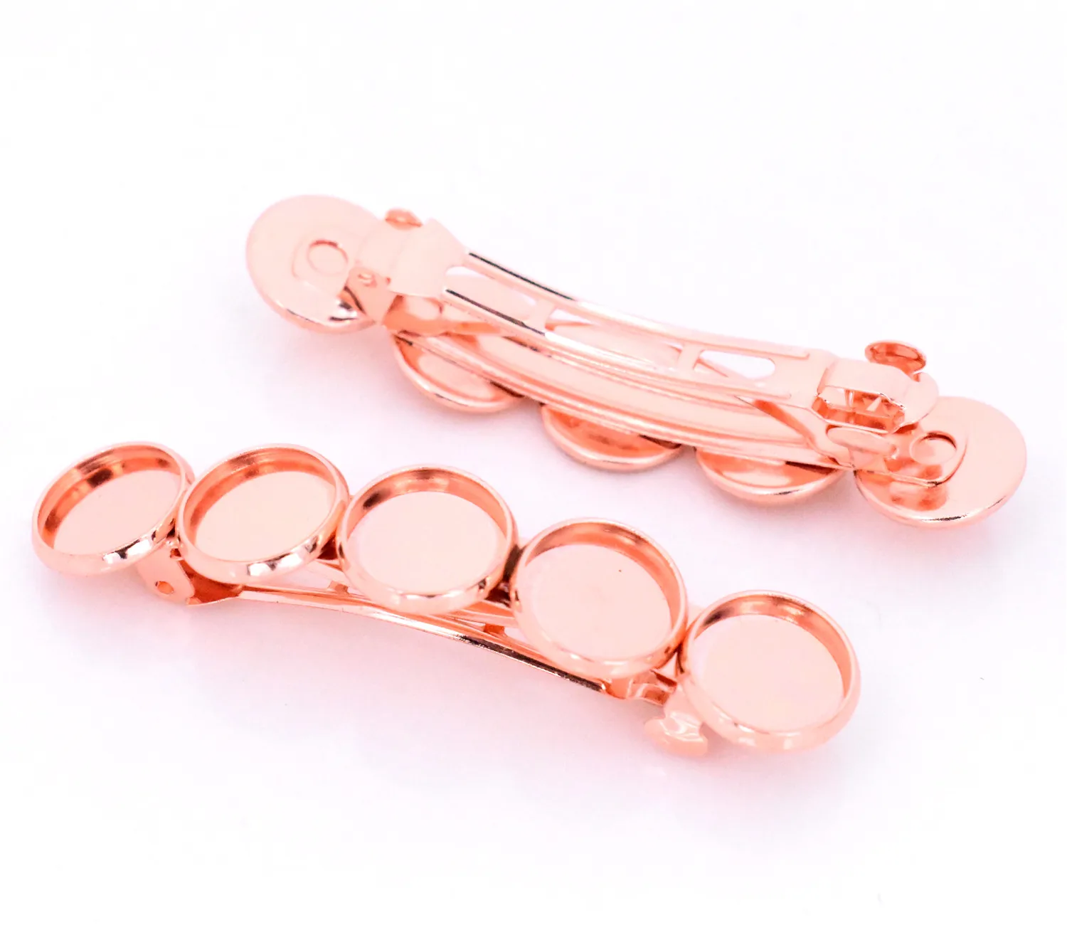 New Fashion 5pcs 12mm With 5 Cameos Rose Gold Plated Copper Material Hairpin Hair Clips Hairpin Base Setting Cabochon Cameos
New Fashion 5pcs 12mm With 5 Cameos Rose Gold Plated Copper Material Hairpin Hair Clips Hairpin Base Setting Cabochon Cameos