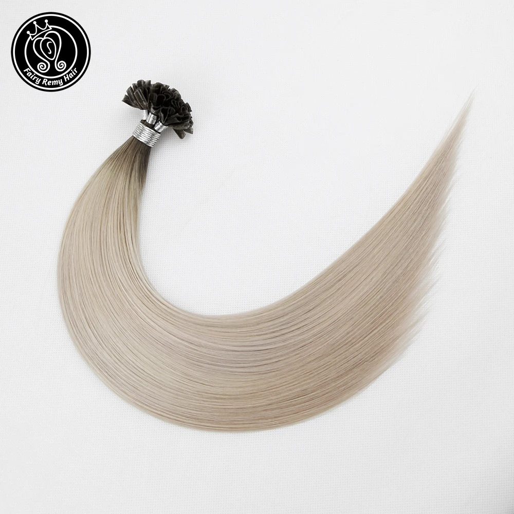 Волшебные волосы Remy 0 8 г/локон 16-24 дюйма натуральные Fusion U-образные наращивание