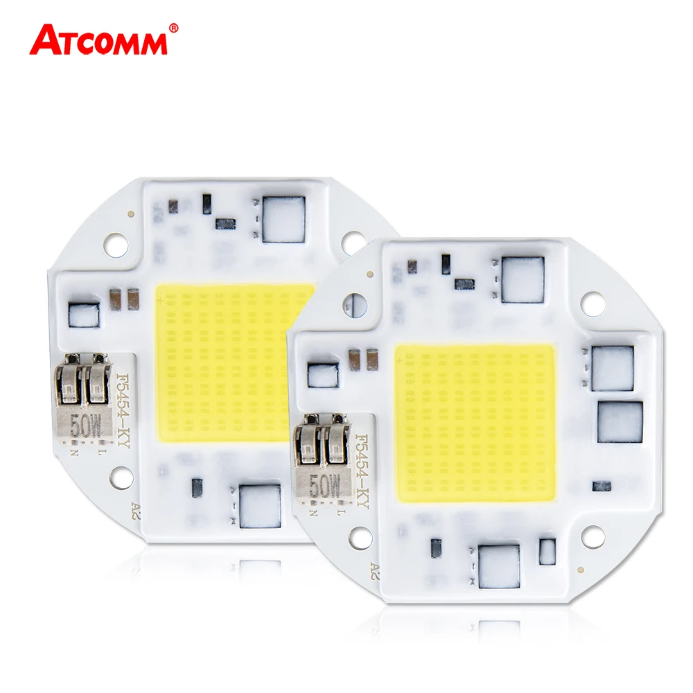 COB LED Lamp 20W 30W 50W Diode Array Matrix Chip Light Bulb 100V-240V Smart IC High Lumen Flicker-Free Good Heat Dissipation
COB LED Lamp 20W 30W 50W Diode Array Matrix Chip Light Bulb 100V-240V Smart IC High Lumen Flicker-Free Good Heat Dissipation