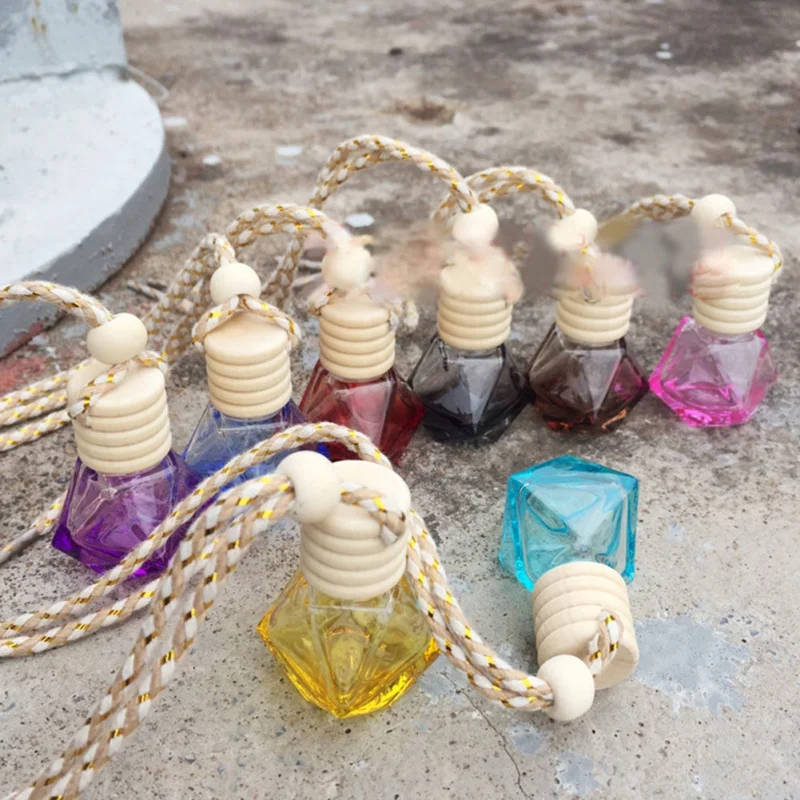 Car Diamond Perfume Bottle Empty Hanging Colored Diamond Bottle Perfume Pendant Auto Ornament Fresh Hand-Made Perfume Bottle
Car Diamond Perfume Bottle Empty Hanging Colored Diamond Bottle Perfume Pendant Auto Ornament Fresh Hand-Made Perfume Bottle