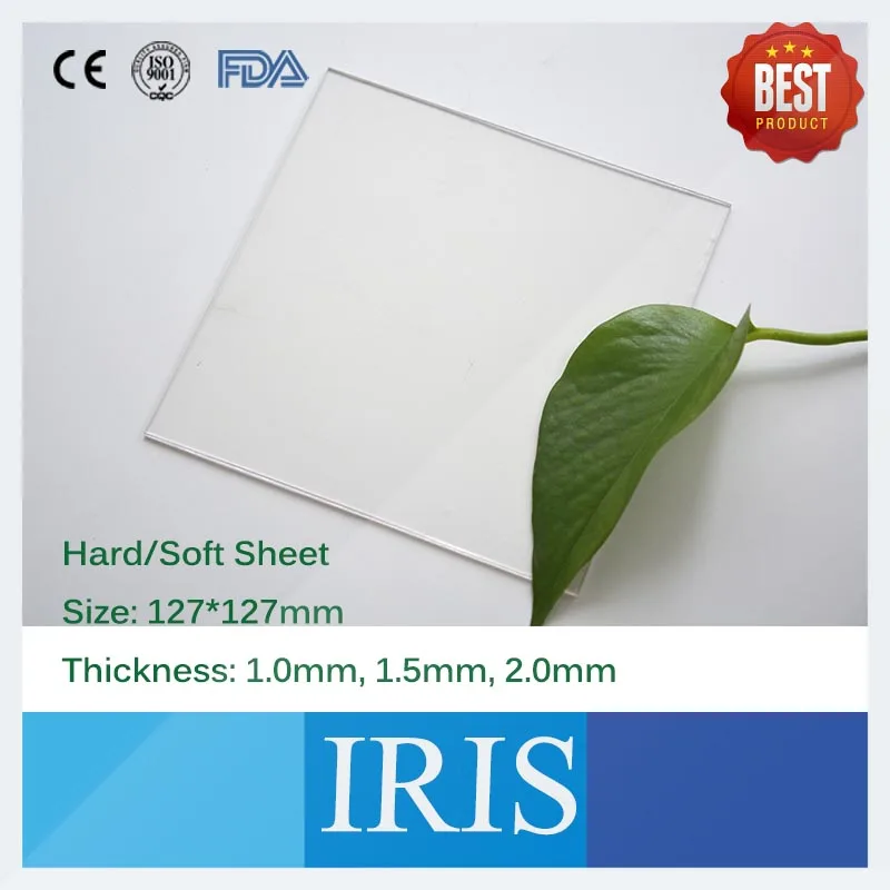 5 Bags Soft and Hard 127*127mm Thickness 1.0mm 1.5mm 2.0mm Square Sheets Denture Vacuum Forming Orthodontic Film For Mouthguard
5 Bags Soft and Hard 127*127mm Thickness 1.0mm 1.5mm 2.0mm Square Sheets Denture Vacuum Forming Orthodontic Film For Mouthguard