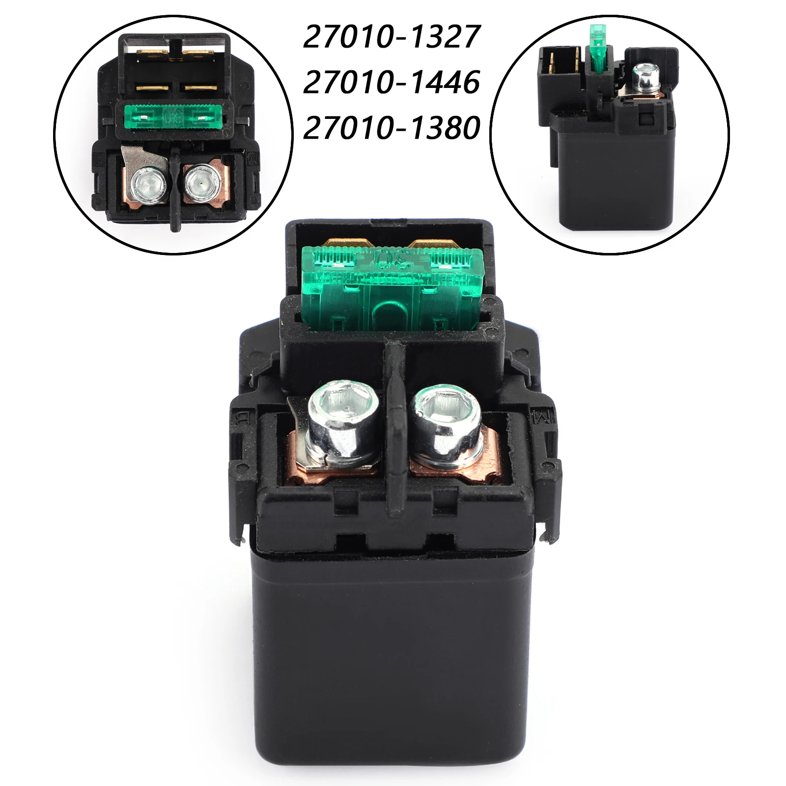 Areyourshop Starter Relay Solenoid For KAWASAKI ZX900 NINJA ZX-9R 1994 1995 1996 1997 ZX1000 27010-1327 27010-1446 Motor Parts
Areyourshop Starter Relay Solenoid For KAWASAKI ZX900 NINJA ZX-9R 1994 1995 1996 1997 ZX1000 27010-1327 27010-1446 Motor Parts