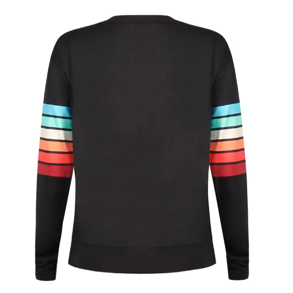Fashion Stripe Hoodies Pullover Women Autumn Winter O-Neck Hoodie And Sweatshirt Coat Tops Clothes Moletom Feminino Harajuku
Fashion Stripe Hoodies Pullover Women Autumn Winter O-Neck Hoodie And Sweatshirt Coat Tops Clothes Moletom Feminino Harajuku