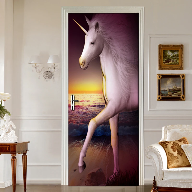 3D Photo Wallpaper Wall Decals White Horse Personality Art Door Stickers Waterproof Home Decoration Mural Bedroom Living Room
3D Photo Wallpaper Wall Decals White Horse Personality Art Door Stickers Waterproof Home Decoration Mural Bedroom Living Room