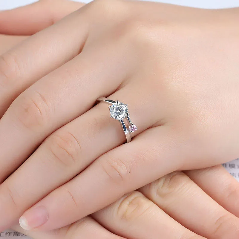 Solid 18K White Gold Elegant Jewelry 1Ct AU750 6.5mm Round Cut Lab Diamond Ring Engagment Ring Fine gold jewelry For Women
Solid 18K White Gold Elegant Jewelry 1Ct AU750 6.5mm Round Cut Lab Diamond Ring Engagment Ring Fine gold jewelry For Women