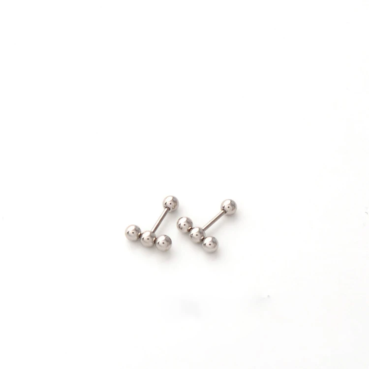 Нержавеющая сталь 20 Калибр 0 8 мм tragus спиральный для хряща серьги пирсинг