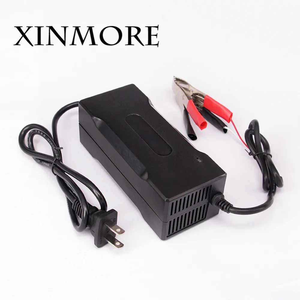 XINMORE 12.6V 8A 7A 6A Lithium Battery Charger For 12V Ebike E-bike Li-Ion Lipo Li Ion Battery Pack Cooling
XINMORE 12.6V 8A 7A 6A Lithium Battery Charger For 12V Ebike E-bike Li-Ion Lipo Li Ion Battery Pack Cooling