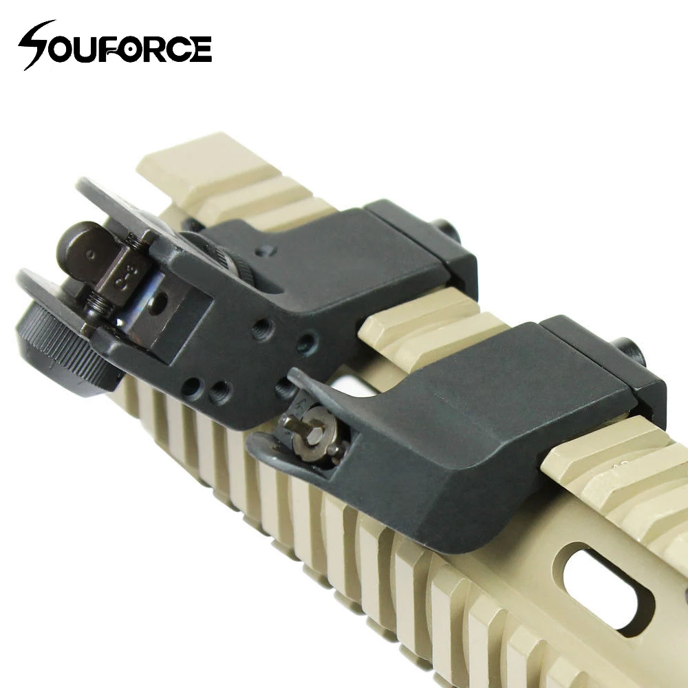 US Front & Rear 45 Degree Offset BUIS Backup Iron Sight US Hunting Picatinny Rail
US Front & Rear 45 Degree Offset BUIS Backup Iron Sight US Hunting Picatinny Rail
