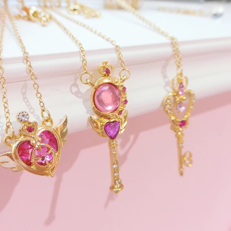 1pc Japan Sweety Girl Card Captor Sakura Jewelry Cosplay Magic Necklace Decor Girls Gifts
1pc Japan Sweety Girl Card Captor Sakura Jewelry Cosplay Magic Necklace Decor Girls Gifts