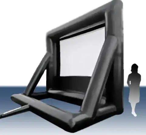 Новое поступление ПВХ воздушный надувной экран рамочный заводская цена