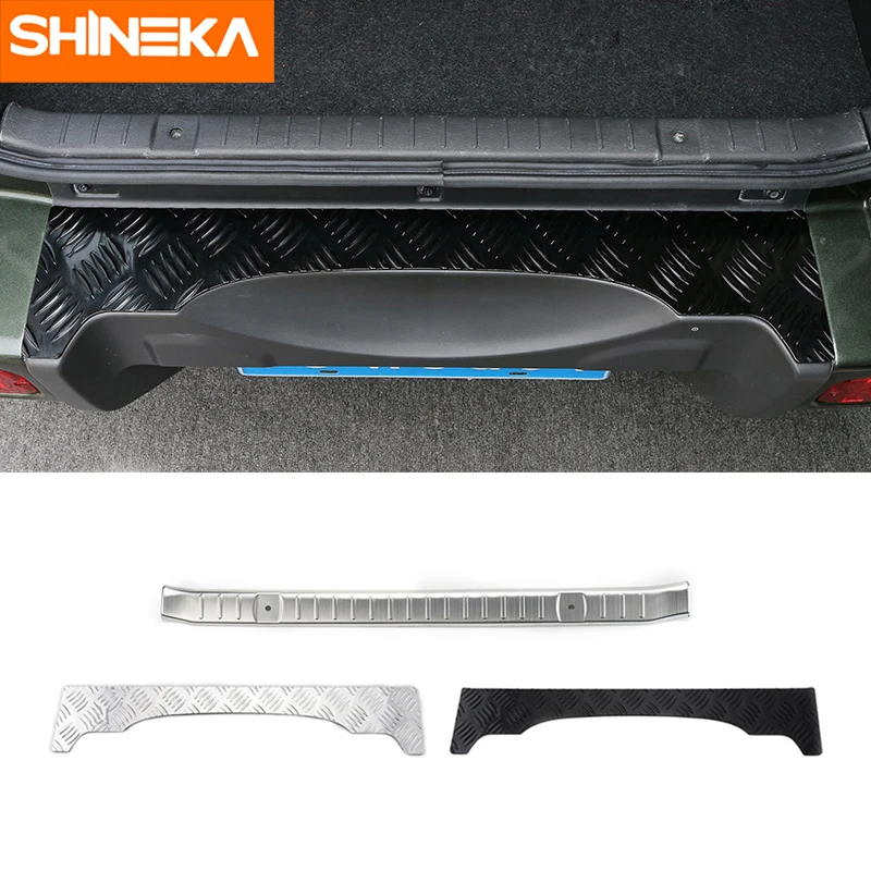 SHINEKA, внутренняя защитная пластина из нержавеющей стали для багажника, дверной порог, задний бампер, защитная пластина для Suziki Jimny 2007 +
SHINEKA, внутренняя защитная пластина из нержавеющей стали для багажника, дверной порог, задний бампер, защитная пластина для Suziki Jimny 2007 +