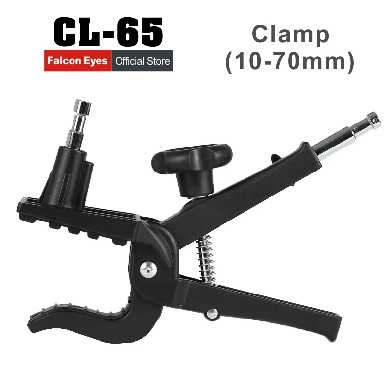Heavy Metal C Type Clamp U Clip Bracket for Photo Studio Light Stand Camera Flash Accessories Falcon Eyes CL-65 11-70mm
Heavy Metal C Type Clamp U Clip Bracket for Photo Studio Light Stand Camera Flash Accessories Falcon Eyes CL-65 11-70mm