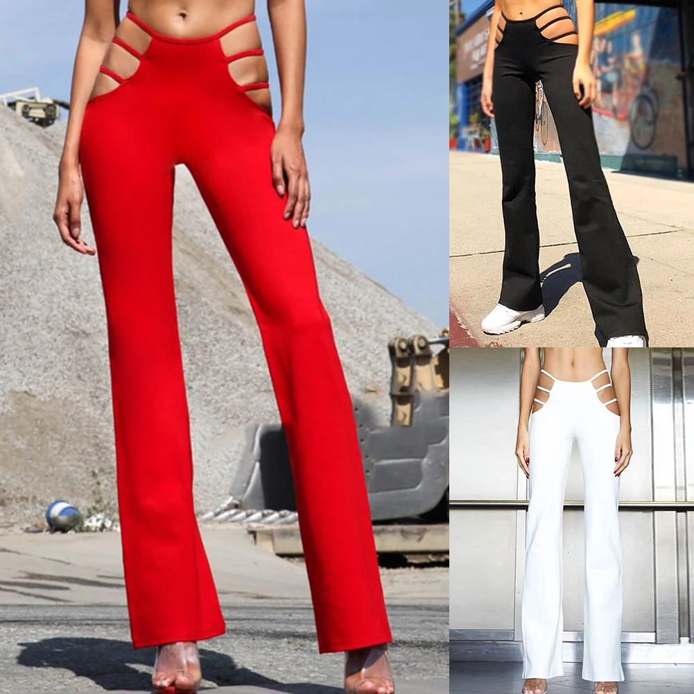 Sexy Cut Out Holes Womens Pants Slim Fit Sweat Skinny Solid Pants For Women Flare Hollow Out Thin Low Waist Wine Red Pants Hot
Sexy Cut Out Holes Womens Pants Slim Fit Sweat Skinny Solid Pants For Women Flare Hollow Out Thin Low Waist Wine Red Pants Hot