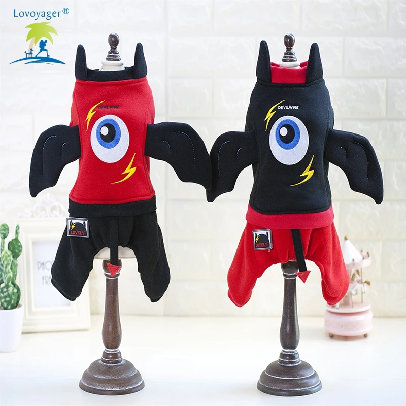 Lovoyager 2017 Pet clothing cotton fleece winter dog clothes jumpsuits carton dog costumes with ears devil dog outfit
Lovoyager 2017 Pet clothing cotton fleece winter dog clothes jumpsuits carton dog costumes with ears devil dog outfit