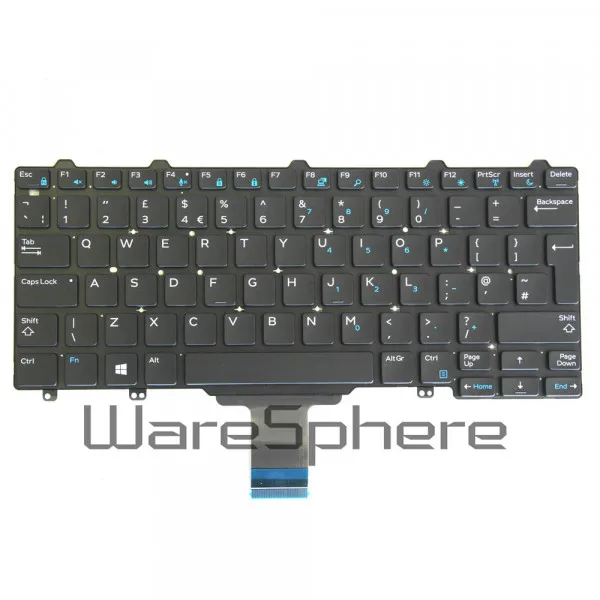 Новая клавиатура для Dell Latitude E7250 E5250 E3160 4PTJF 04PTJF PK1313O2A12 UK|keyboard for dell|dell e7250 keyboarddell latitude