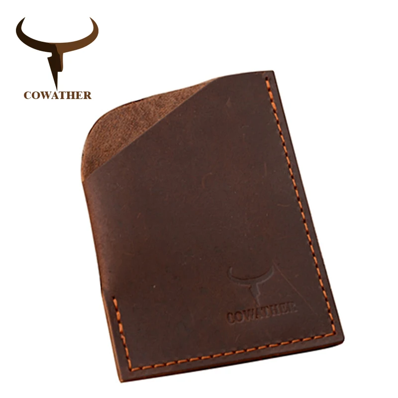 COWATHER 2021 Men Card&ID holders top quality cow vintage Crazy horse newest design male purse porte carte 108 free shipping
COWATHER 2021 Men Card&ID holders top quality cow vintage Crazy horse newest design male purse porte carte 108 free shipping