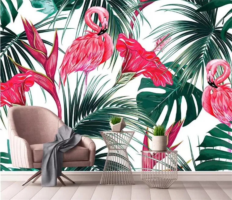 Nordic fashion stereo papel de parede wallpaper small fresh flamingo tropical leaves seamless mosaic background wall
Nordic fashion stereo papel de parede wallpaper small fresh flamingo tropical leaves seamless mosaic background wall