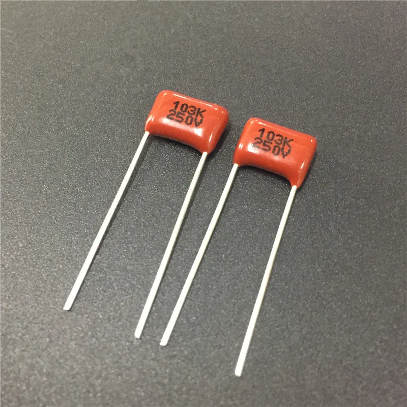 Конденсатор CBB 103 250V 103K 0 01 мкФ 10nF P8 CL21 металлизированная полипропиленовая пленка