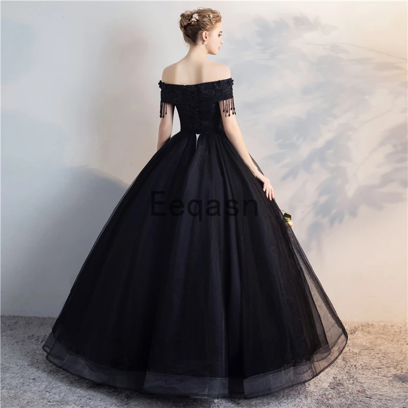 Cheap Stock Black Ball Gown Quinceanera Dress 2020 Off the Shoulder Short Sleeves Pearls Red Sweet 16 Dresses vestido debutante
Cheap Stock Black Ball Gown Quinceanera Dress 2020 Off the Shoulder Short Sleeves Pearls Red Sweet 16 Dresses vestido debutante
