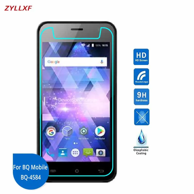Защитная пленка для экрана премиум класса из закаленного стекла BQ Mobile 4585 Fox View 4 5