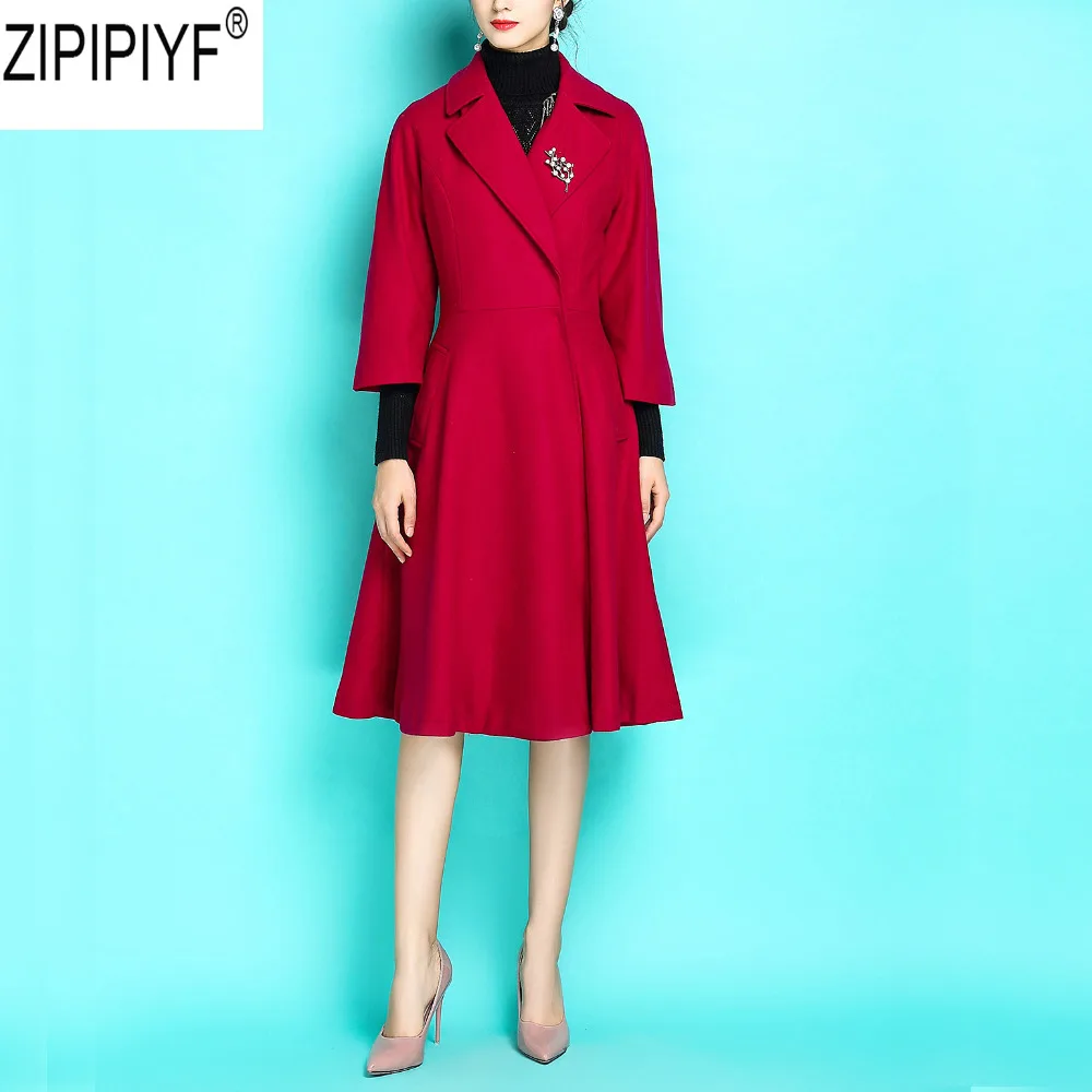 2018 Autumn Women Big Swing Windbreaker Coats Fashion Vintage Turn Down Collar Long Sleeve Solid Long Slim Outwear Coat C2207
2018 Autumn Women Big Swing Windbreaker Coats Fashion Vintage Turn Down Collar Long Sleeve Solid Long Slim Outwear Coat C2207