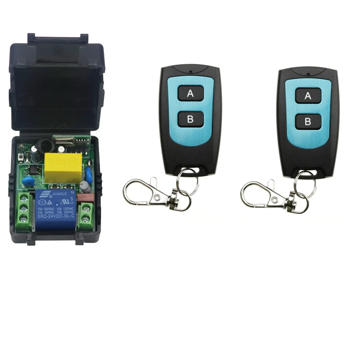 1 channel ON/OFF 220V Wireless Remote Control Switch for Lamp & Light 1 receiver+2 transmitter
1 channel ON/OFF 220V Wireless Remote Control Switch for Lamp & Light 1 receiver+2 transmitter