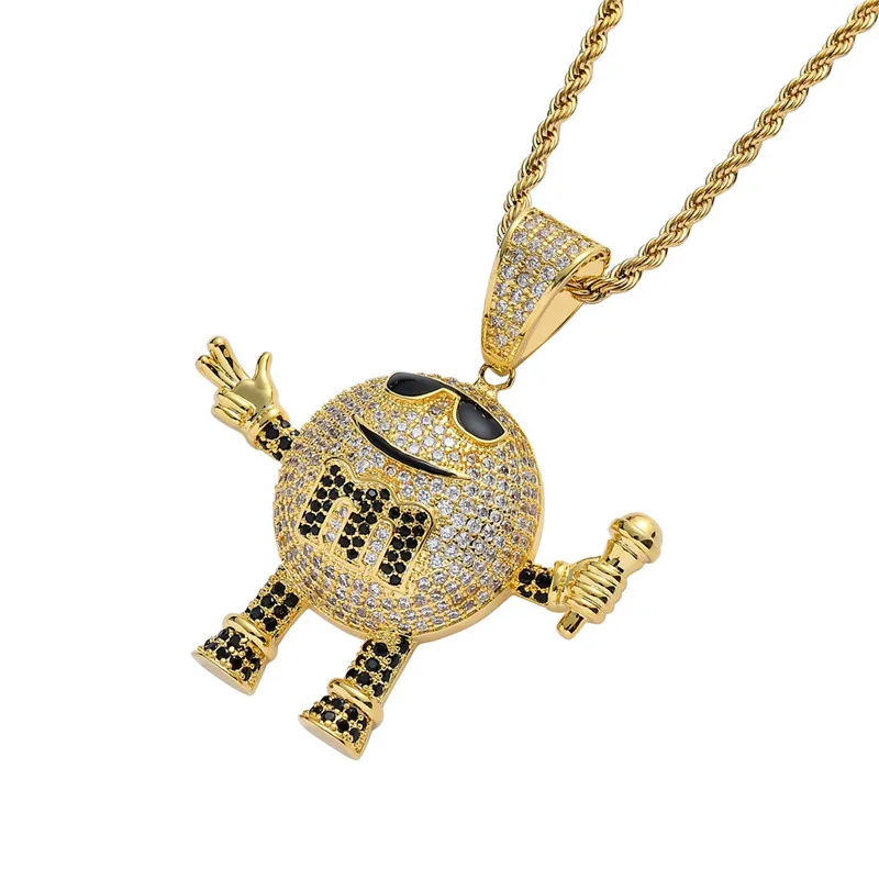 Hip Hop Jewelry Microphone MM Pendant Necklace For Men Women Micro Pave Zircon Rapper Rock Necklaces
Hip Hop Jewelry Microphone MM Pendant Necklace For Men Women Micro Pave Zircon Rapper Rock Necklaces