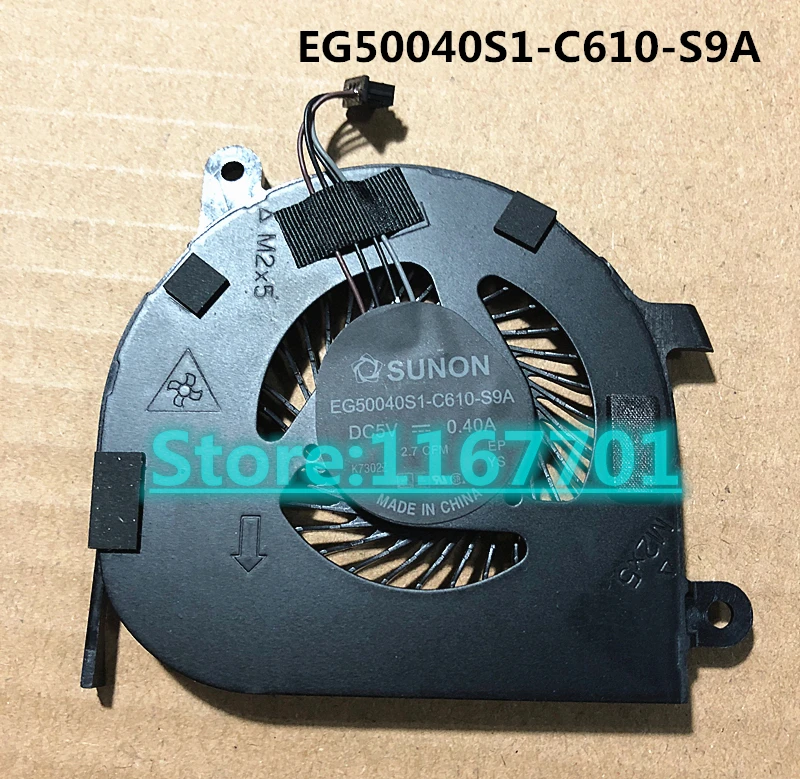 New Original Laptop/Notebook CPU Cooling Fan For Dell Latitude 7470 E7470 DFS150505350T-FGK6 EG50040S1-C610-S9A KSB0605HC-AFR
New Original Laptop/Notebook CPU Cooling Fan For Dell Latitude 7470 E7470 DFS150505350T-FGK6 EG50040S1-C610-S9A KSB0605HC-AFR