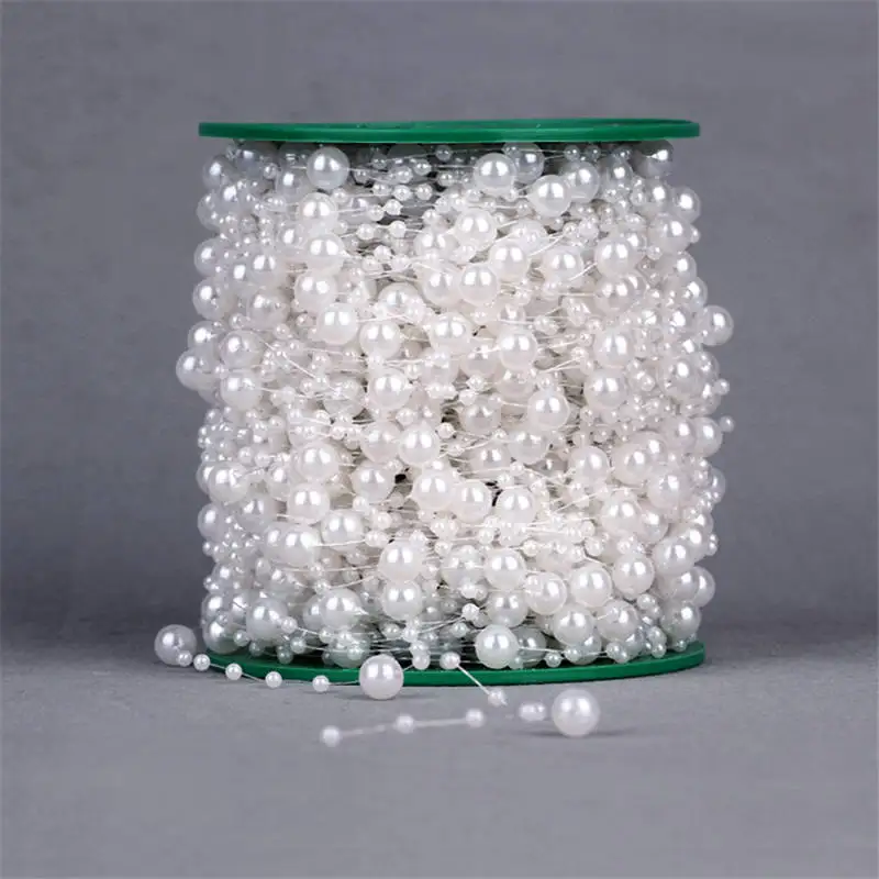Free Shipping 5 Meters Fishing Line Artificial Pearls Beads Chain Garland Flowers Wedding Party Decoration Products Supply
Free Shipping 5 Meters Fishing Line Artificial Pearls Beads Chain Garland Flowers Wedding Party Decoration Products Supply