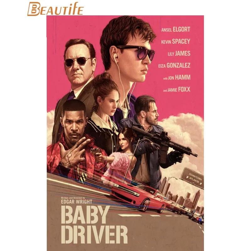 Custom baby driver Poster Home Decoration Fashion Silk Fabric Wall Poster Custom Poster Print More Size
Custom baby driver Poster Home Decoration Fashion Silk Fabric Wall Poster Custom Poster Print More Size