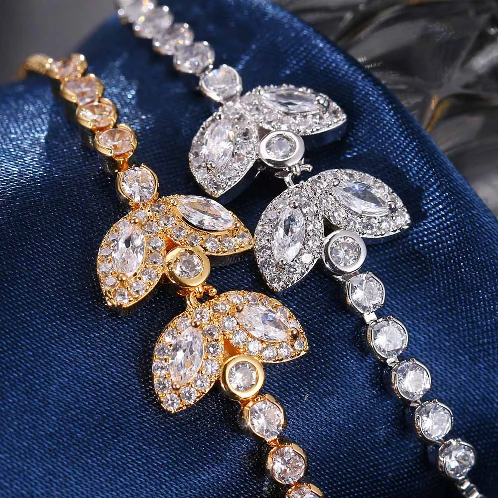 HONGHONG high-quality Adjustable zipper zircon bracelets for women Plant flowers design Classic bracelet Fashion Jewelry#H80069
HONGHONG high-quality Adjustable zipper zircon bracelets for women Plant flowers design Classic bracelet Fashion Jewelry#H80069
