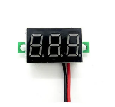 LED display Mini Digital 4v-30v Voltmeter Tester Voltage Panel Meter For Electromobile Motorcycle Car
LED display Mini Digital 4v-30v Voltmeter Tester Voltage Panel Meter For Electromobile Motorcycle Car