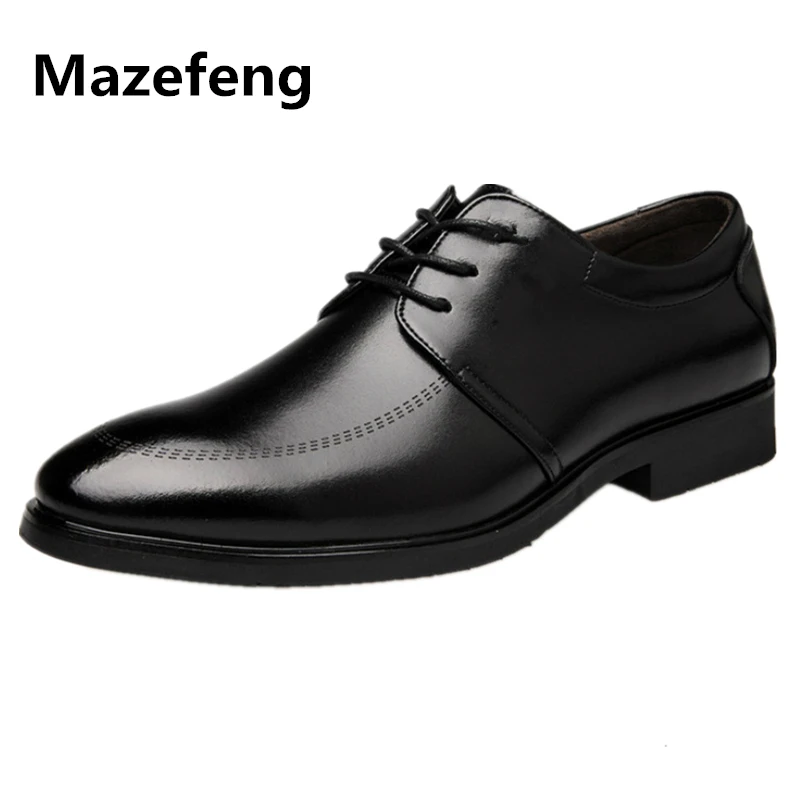 Mazefeng 2019 New mens formal shoes genuine leather oxford shoes for men italian dress shoes Male wedding shoes laces leather
Mazefeng 2019 New mens formal shoes genuine leather oxford shoes for men italian dress shoes Male wedding shoes laces leather