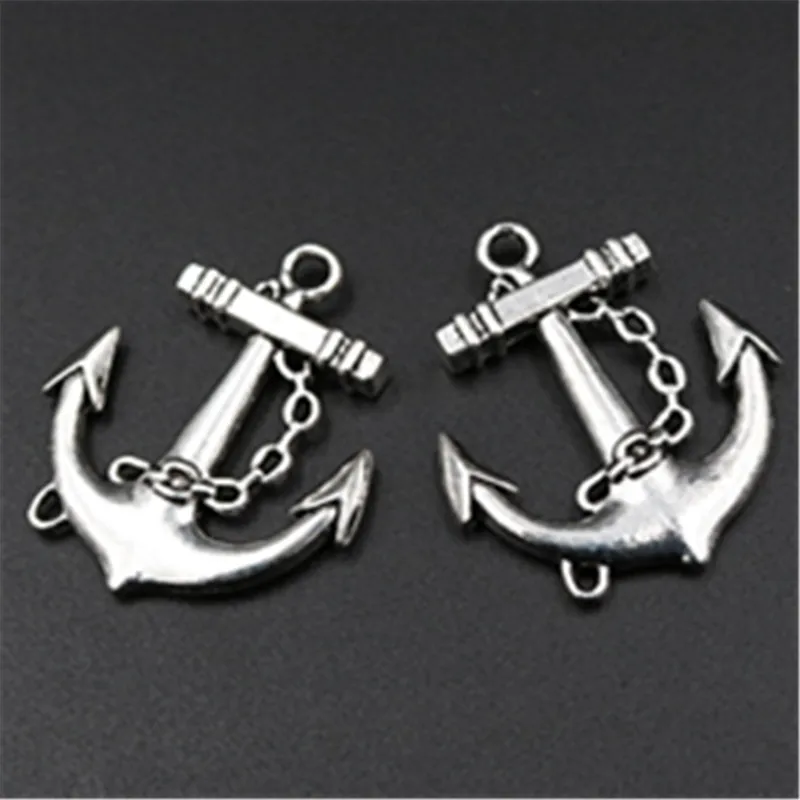 4pcs Silver Plated Sailor Charm Earrings Necklaces Pendants DIY PUNK Metal Jewelry Crafts Making 31*26mm A544
4pcs Silver Plated Sailor Charm Earrings Necklaces Pendants DIY PUNK Metal Jewelry Crafts Making 31*26mm A544