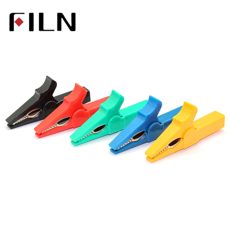 54.5mm Brass Nickel Plated Car Alligator Clips Battery Clamps Crocodile Clip Complete insulation fit 4mm banana plug
54.5mm Brass Nickel Plated Car Alligator Clips Battery Clamps Crocodile Clip Complete insulation fit 4mm banana plug